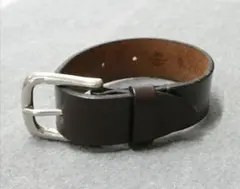 ⊞ドイツ軍＊1930年代＊兵・下士官アルミ金具付きレザー/革ベルト