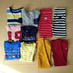 110サイズ男の子　10点　まとめ売り　春秋