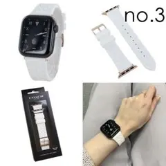 ☆新品未使用　コーチ アップルウォッチ ベルト 白 シリコン 交換 ブランド