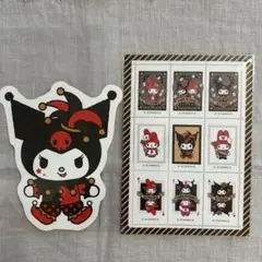 マイメロクロミアニバーサリーマーケット　ポストカード　ステッカー　シール