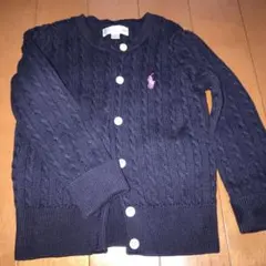 Ralph Lauren ネイビー カーディガン 18M