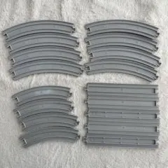 プラレール　 ライトグレー　レール　17本セット
