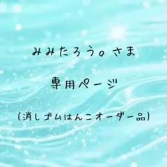 みーたろう。さま専用ページ