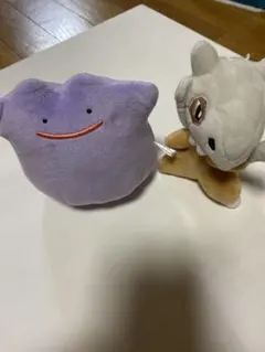 포켓몬 메타몽 とカラカラぬいぐるみ 2個セット