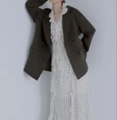 【美品】 スナイデル ウールコート ウールオーバージャケットコート0 MASH