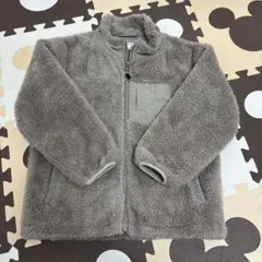 GLOBAL WORK フリースジャケット 130サイズ グレー