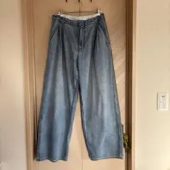 ETRE TOKYO 26SS デニムタックワイドパンツのサムネイル