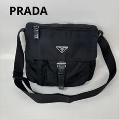 【プラダ】 ブラック ショルダーバッグ　ＰＲＡＤＡ　クロスボディ