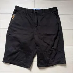 DOUBLE STEAL メンズ ハーフパンツ ブラックのサムネイル