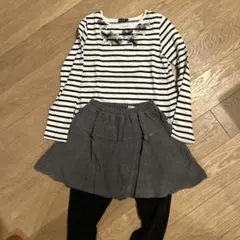 150cm KP スカッツ BeBe ボーダーカットソー