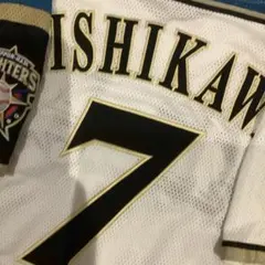 ミズノ製 北海道日本ハムファイターズ 西川遥輝 旧ユニフォーム 北海道日本ハムファイターズ 西川遥輝 旧モデル ユニフォーム O XL