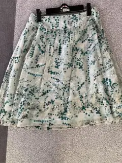 INDIVI 膝丈スカート　40サイズのサムネイル