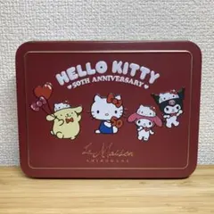 サンリオキャラクターズ ハローキティ50周年 空き缶ケース