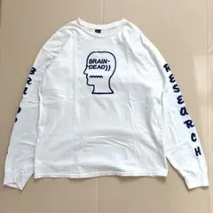 BRAIN DEAD 両面プリント　ロンT