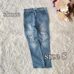 ●shuce ベイカーデニムパンツ（S）アメカジ