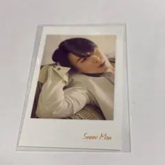 Snow Man オレンジKiss 宮舘涼太 チェキ風カード(まとめ買い可能)