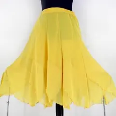 【美品 社交ダンス衣装】スカート レッスンウェア 練習着 U:NA Lサイズ