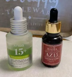 2種類のアゼライン酸15%美容液　(アヌア＆バハ）