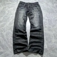 archive black denim fade y2k street drip
