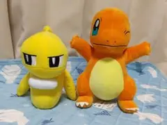 ぬいぐるみ　シャリタツ　＆　ヒトカゲ