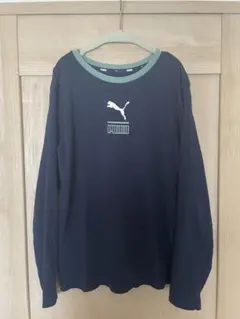 Puma 長袖カットソー 160 ネイビー