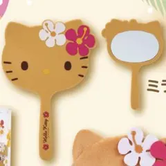 ハローキティ1番くじ 日焼けキティ 手鏡