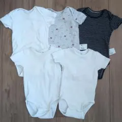 H&M ユニクロ ボディスーツ 묶음 판매 80cm