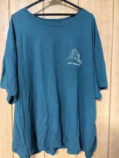 レディース スニーカープリント Tシャツ 5L-6L