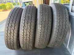 【美品】ジムニーシエラ 純正タイヤ 195/80R15 4本 走行6000km 美品】ジムニーシエラ 純正タイヤ 195/80R15 4本 走行6000km - メルカリ