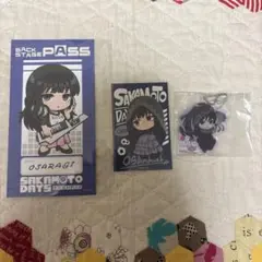 ダイソー SAKAMOTODAYS サカモトデイズ アクリルキーホルダー 大佛