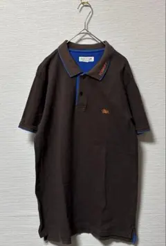 TOMMY ポロシャツ ブラウン 半袖 サイズMのサムネイル
