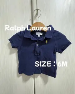 Ralph Lauren ネイビー ポロシャツ 6M