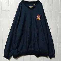 00s NORTH END Vネック プルオーバー ナイロン XL ラグラン