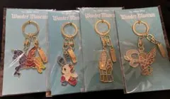 wonder museum ステンドグラスキーホルダー4種