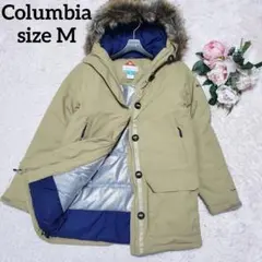 Columbiaコロンビア オムニヒート ダウンジャケットモッズコート ベージュ