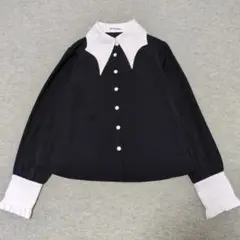 2011年作 MOI MEME MOITIE ブラウス Moi-meme-Moitie - Moi meme Moitie モワメームモワティエ 蝙蝠カラー