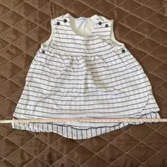 ファミリア ノースリーブワンピース　70cm