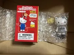 ハローキティ　シークレットマスコットチャーム 千鳥格子