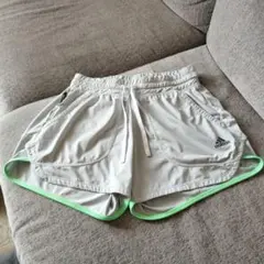 adidas climalite ショートパンツ グレー