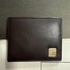 美品　財布 開運 天然皮革 二つ折り財布