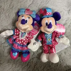 ディズニー ミニーのファンダーランド ぬいぐるみバッジ セット ミッキー ミニー