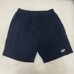 テニス バトミントン スポーツウェア ハーフパンツ 黒