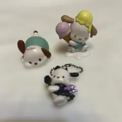 【まとめ売り】ポチャッコ　ガチャガチャ　3点セット