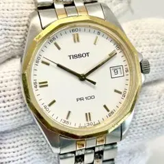 신품 전지 TISSOT 티소 PR100 도데카곤 콤비 데이트 시계