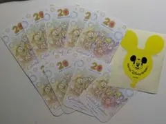 東京ディズニーシー Duffy シール9枚他