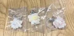 サンリオ　ふわふわスノー　めじるしアクセサリー3個セット