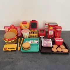 ハッピーセット　ハンバーガーやさんごっこ遊びセット