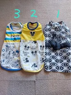 ディズニータンクトップ２点と男前浴衣風ウェア ３点ともサイズはDSSのサムネイル