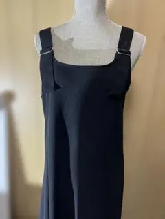 KHALITA ブラックサロペット