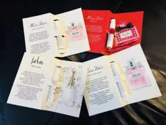 【新品】ChristianDiorディオール香水サンプル4点セット